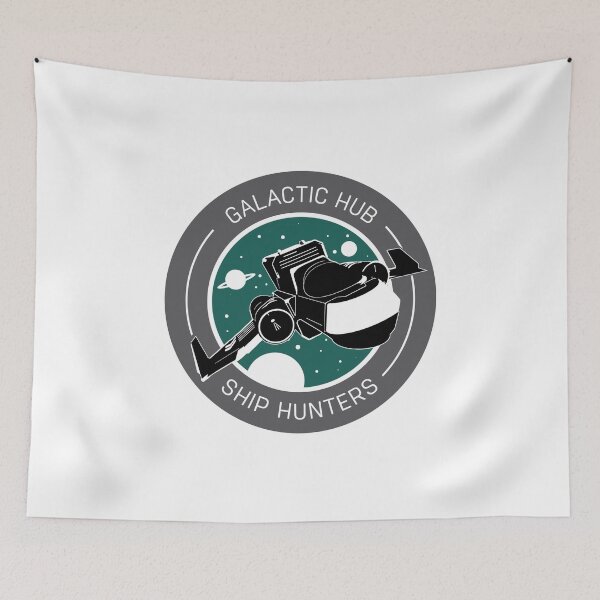 Item preview, [GHSH] Galactic Hub Ship Hunters Emblem designed and sold by NMSGalacticHub.