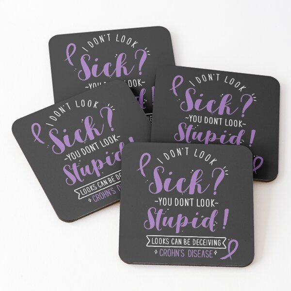 Item preview, Crohn's Disease: I Don't Look Sick designed and sold by Clara Hollins.