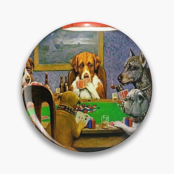 Item preview, Dogs Playing Poker designed and sold by Adbor-Tb.