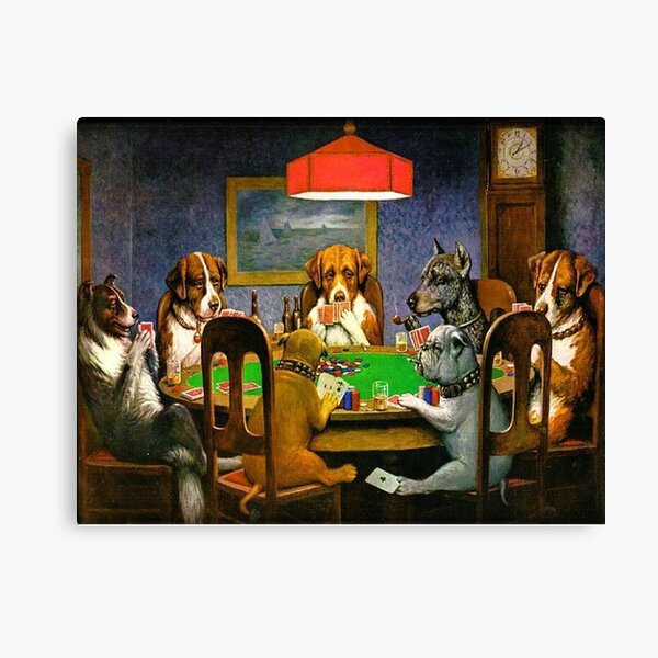 Chiens jouant au poker : comment l'art et le jeu se rencontrent