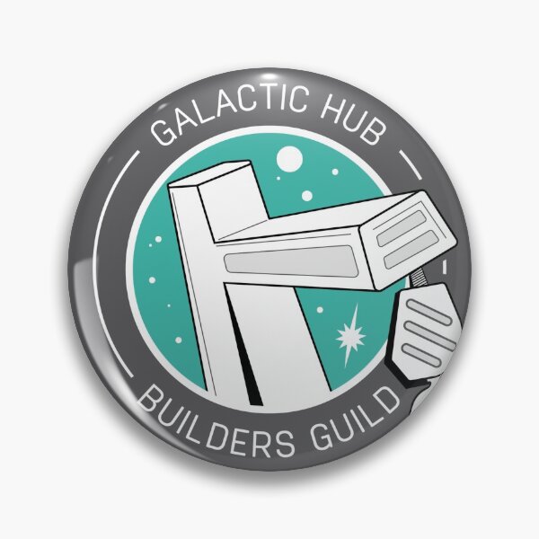 Item preview, [GHBG] Galactic Hub Builders Guild Emblem designed and sold by NMSGalacticHub.