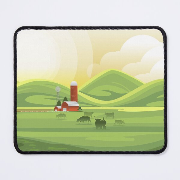 Item preview, Beautiful Farm Landscape designed and sold by Vector Scout Lab.