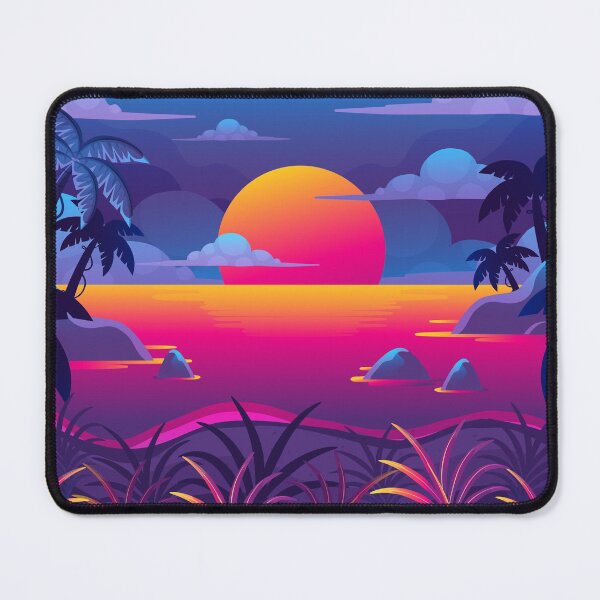 Item preview, Summer Sunset Landscape designed and sold by Vector Scout Lab.