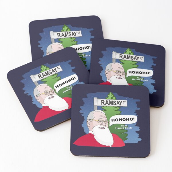 Item preview, Ramsay St Xmas - Harold Santa designed and sold by Vixetches.