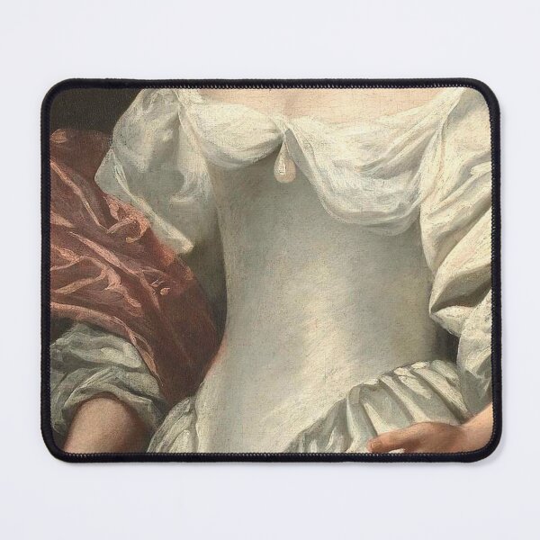Item preview, Woman with Pearls Renaissance Painting designed and sold by Bellathewilde.