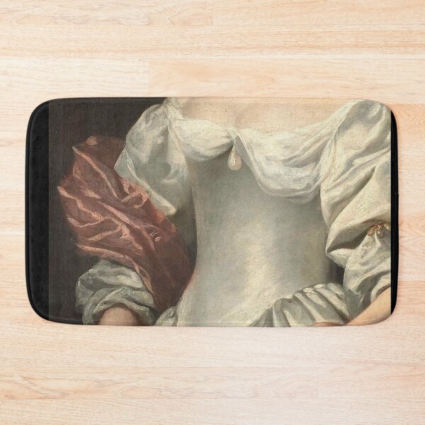 Item preview, Woman with Pearls Renaissance Painting  designed and sold by Bellathewilde.