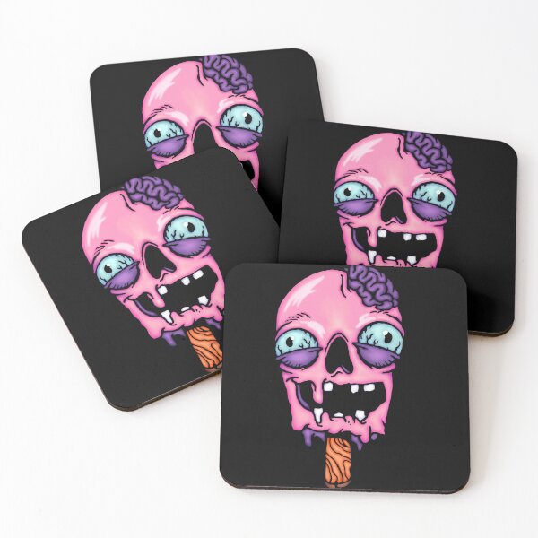 Item preview, Graffitti Skateboard Style Pink Zombie Icecream designed and sold by strawberryrawrr.