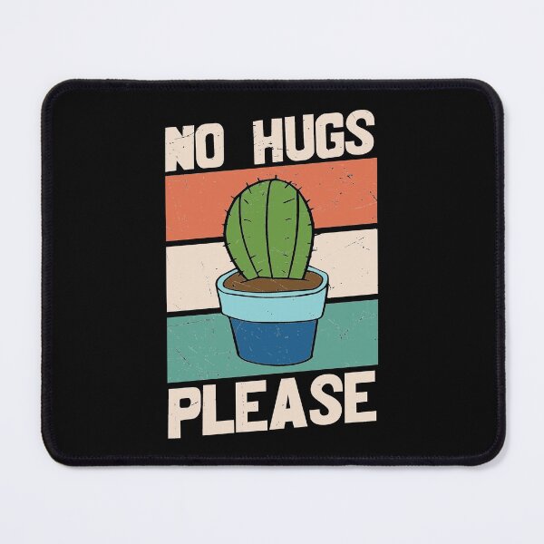 Item preview, Funny Antisocial Social Distancing No Hugs Please Cactus Quote designed and sold by thecooltable.