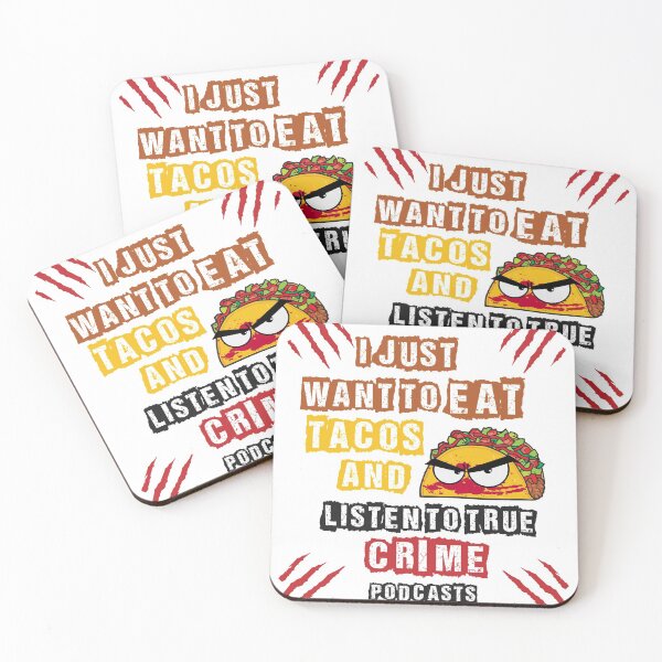 Item preview, Eat Tacos and Listen to True Crime designed and sold by Dunncredible.