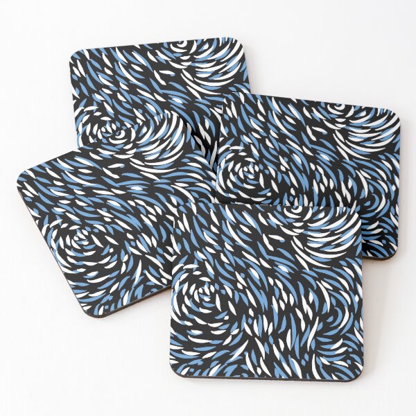 Item preview, Movement - Blue, Gray and Black designed and sold by Timeknights.