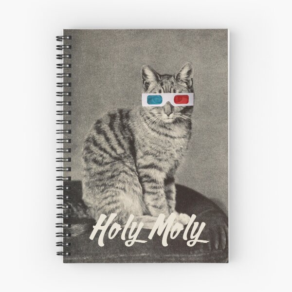 Item preview, Holy Moly - Cat in 3D glasses designed and sold by MsGonzalez.