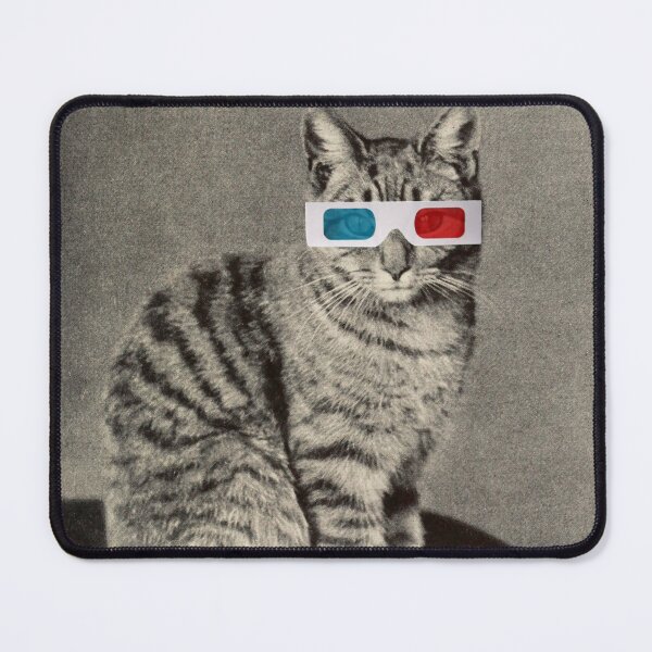 Item preview, Holy Moly - Cat in 3D glasses designed and sold by MsGonzalez.
