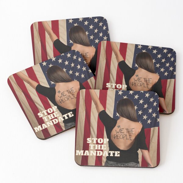 Item preview, STOP THE MANDATE designed and sold by forgodandcountr.