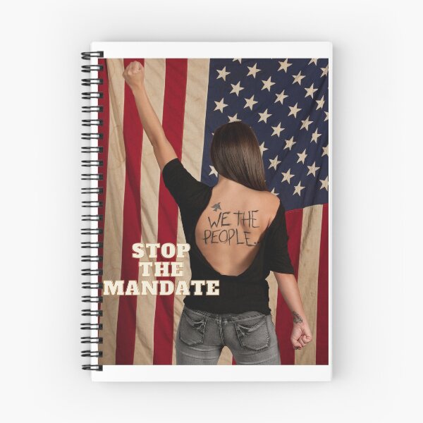 Item preview, STOP THE MANDATE designed and sold by forgodandcountr.