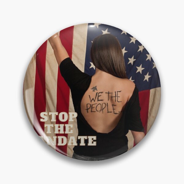 Item preview, STOP THE MANDATE designed and sold by forgodandcountr.