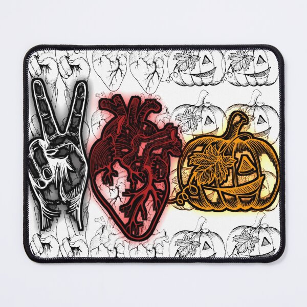 Item preview, Halloween Peace Love And Pumpkins Fall designed and sold by StoreRahhal.