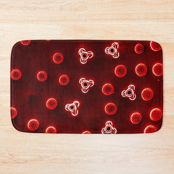 Item preview, Diatom - Lindavia in SEM (cribra, red) designed and sold by DiatomsATTACK.