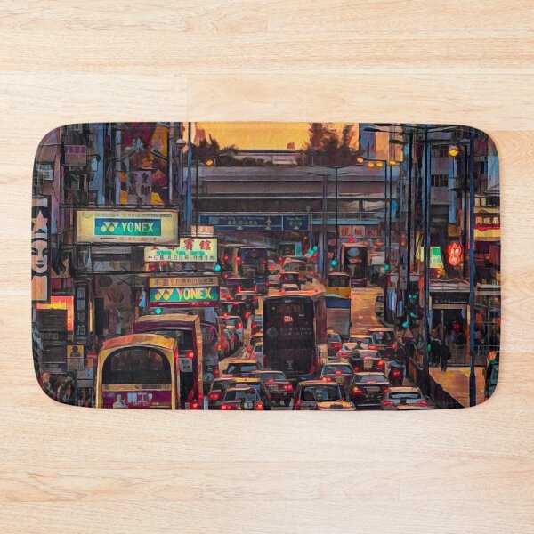 Item preview, Streets of Hong Kong designed and sold by Sofia-Draws.