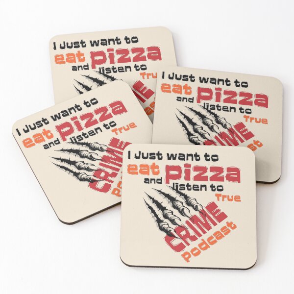 Item preview, Eat Pizza and Listen to True Crime Podcasts designed and sold by Dunncredible.