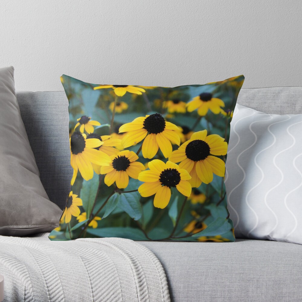flowers Throw Pillow