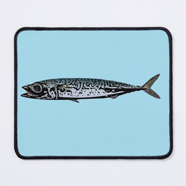 Item preview, Pacific Chub Mackerel Black Alternate Design designed and sold by designsasstultd.