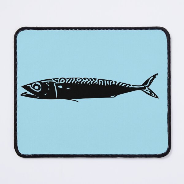 Item preview, Pacific Chub Mackerel Black Design designed and sold by designsasstultd.
