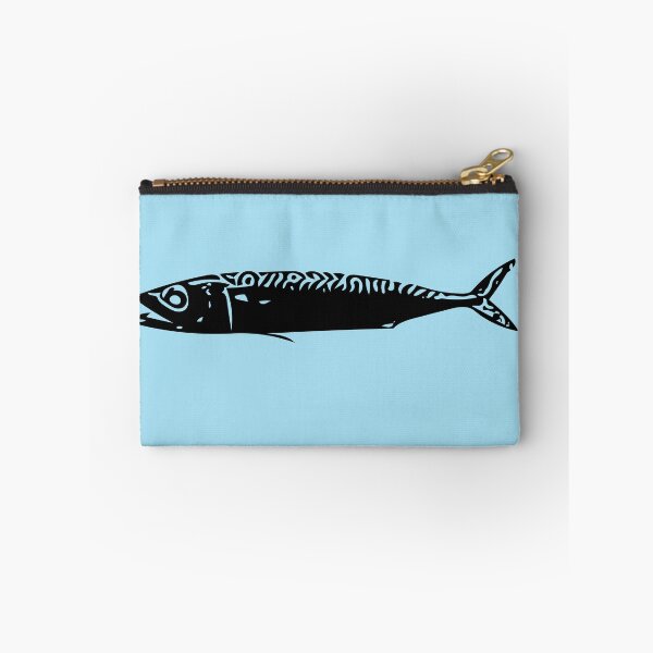 Item preview, Pacific Chub Mackerel Black Design  designed and sold by designsasstultd.
