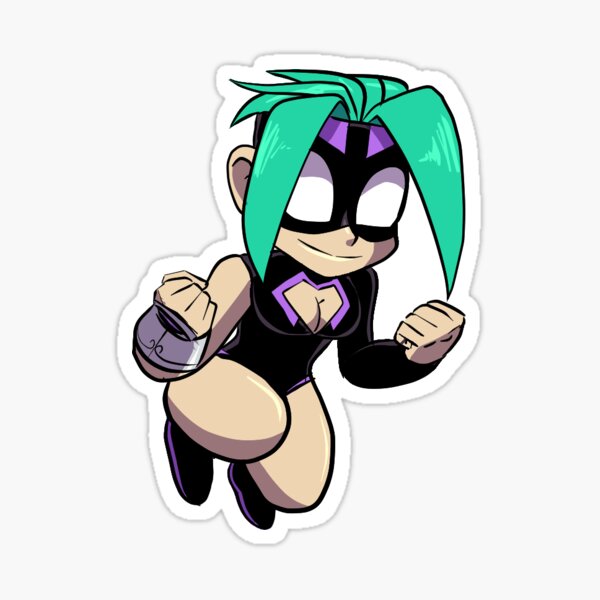 Mega Maiden chibi sticker Sticker