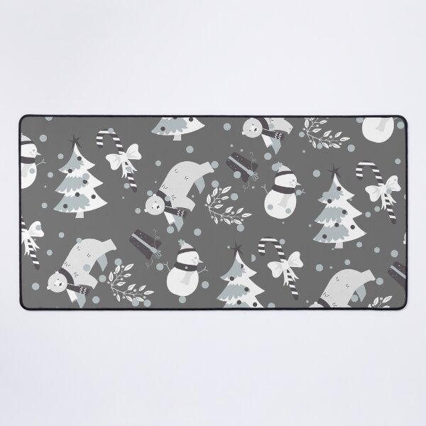 Item preview, Classic Grey Christmas Pattern designed and sold by fowons.