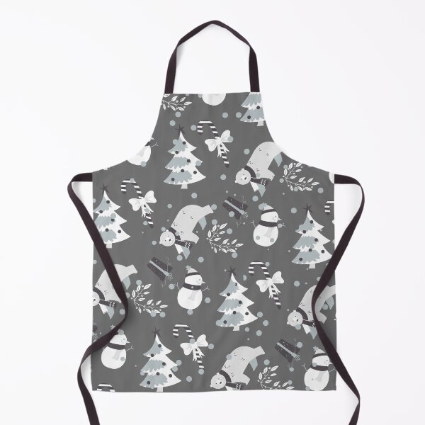 Item preview, Classic Grey Christmas Pattern designed and sold by fowons.