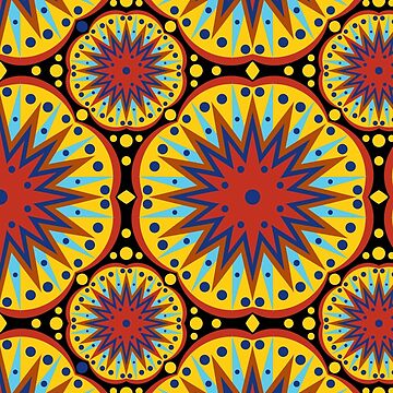 Aperçu de l'œuvre Motif d'explosion africaine de littlesoulzwear