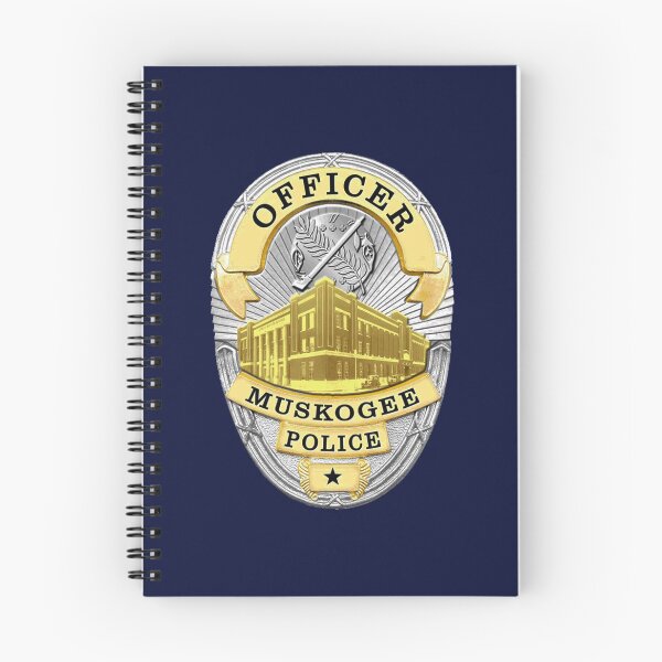 Item preview, Muskogee Oklahoma Police Badge  designed and sold by Lawrence Baird.
