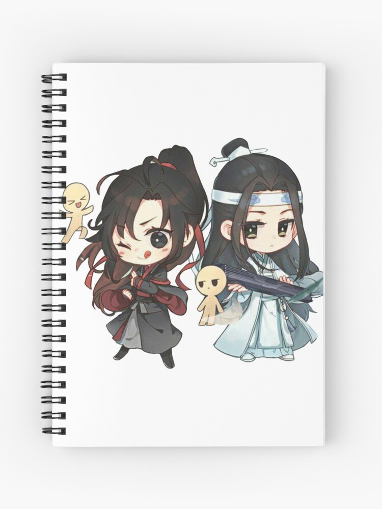 mo dao zu shi Q couple chibi | Spiral Notebook