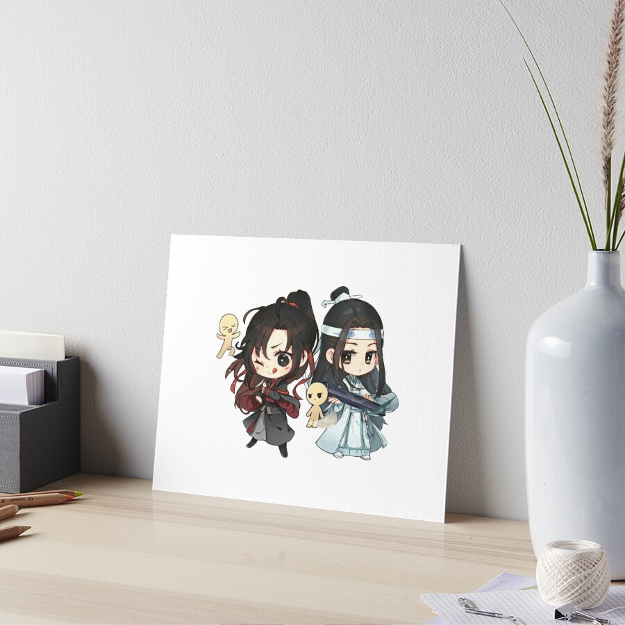 mo dao zu shi Q couple chibi Art Print for Sale by NamG7