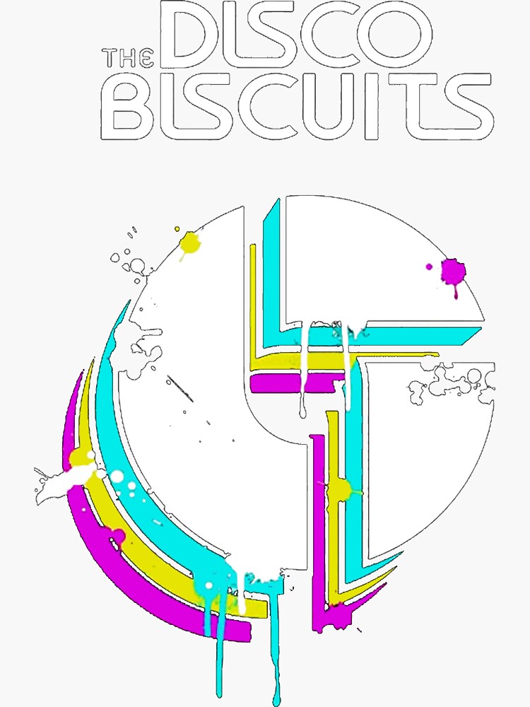 "The Disco Biscuits best Logo" Sticker by barwiseet Redbubble