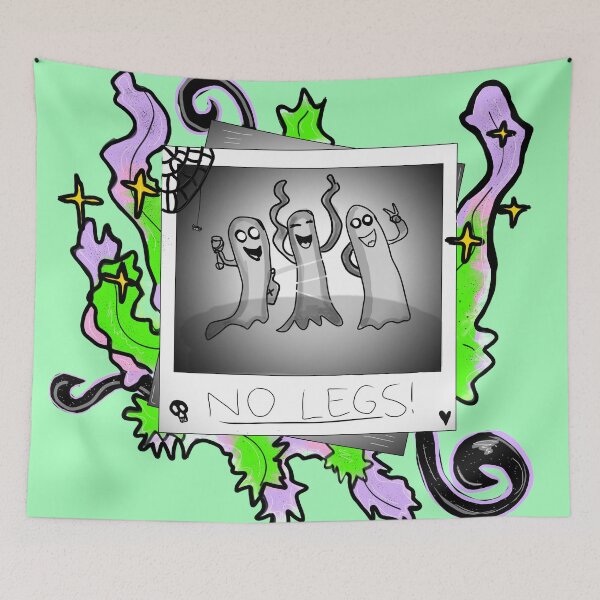 Item preview, No legs Ghosts Green designed and sold by DemonicGloom.