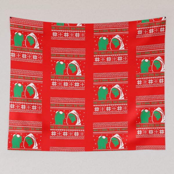 Item preview, Funny Kermit Ugly Christmas Sweater designed and sold by ETIndustries.