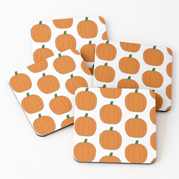 Item preview, Pumpkin on white designed and sold by Encie-Designs.