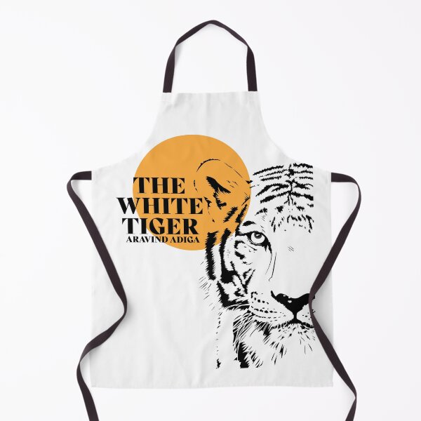 Item preview, The White Tiger Minimalist Book Art designed and sold by PrintsBySadie.