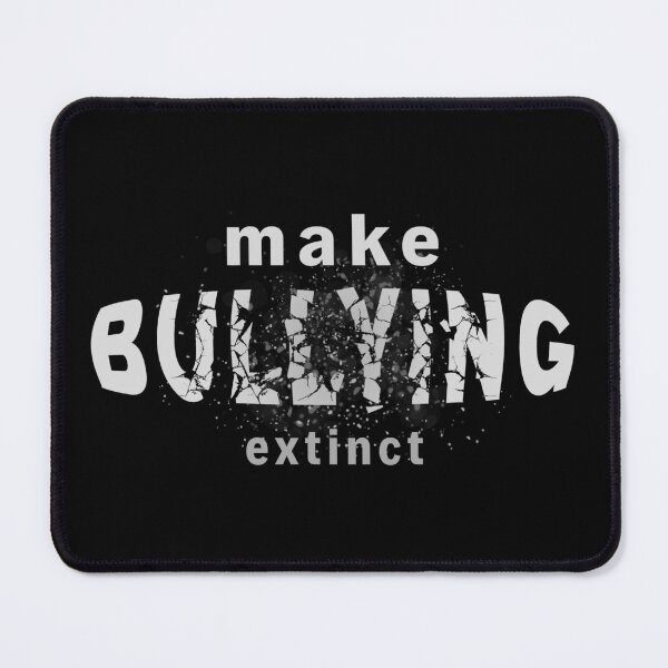 Item preview, Make Bullying Extinct Distressed White- Stop Violence Anti Bully designed and sold by ViewerEqualsPhoton.