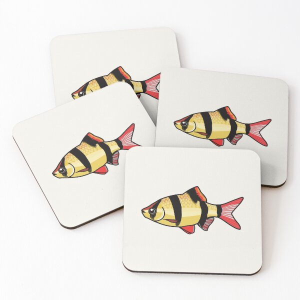 Item preview, Tiger Barb, best fishkeeper gift, aquarium gift - aquadesk designed and sold by Aquadesk.