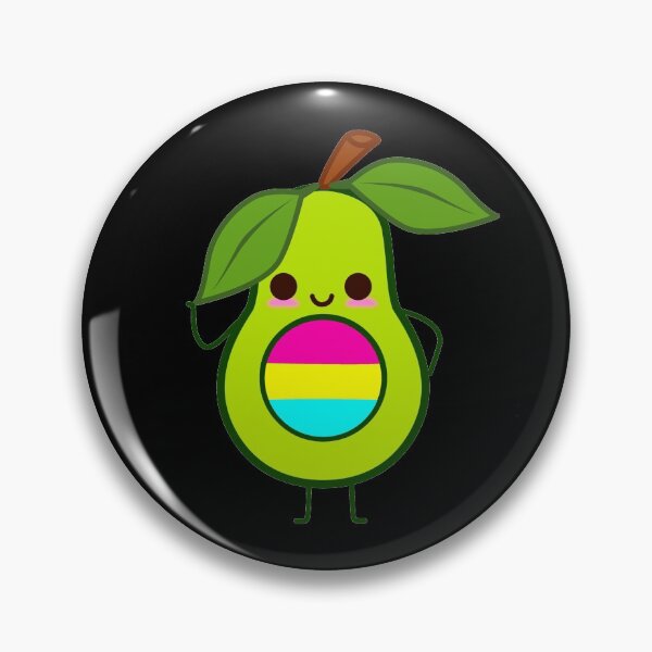 Item preview, Subtle Pansexual Avocado. pansexual avocado designed and sold by tiredandbored.