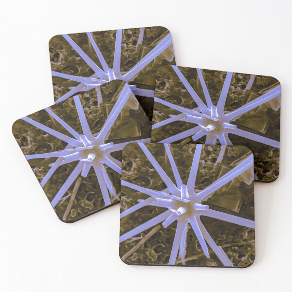 Item preview, Acantharia in SEM (Blue) designed and sold by DiatomsATTACK.