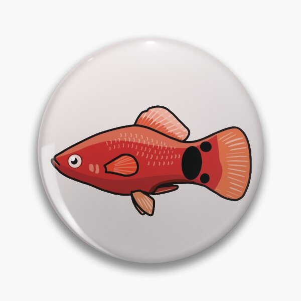 Item preview, Mickey mouse platy, best fishkeeper gift, aquarium gift - aquadesk designed and sold by Aquadesk.