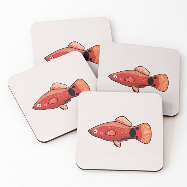Item preview, Mickey mouse platy, best fishkeeper gift, aquarium gift - aquadesk designed and sold by Aquadesk.