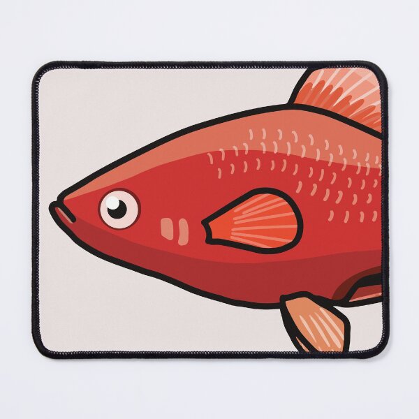 Item preview, Mickey mouse platy, best fishkeeper gift, aquarium gift - aquadesk designed and sold by Aquadesk.
