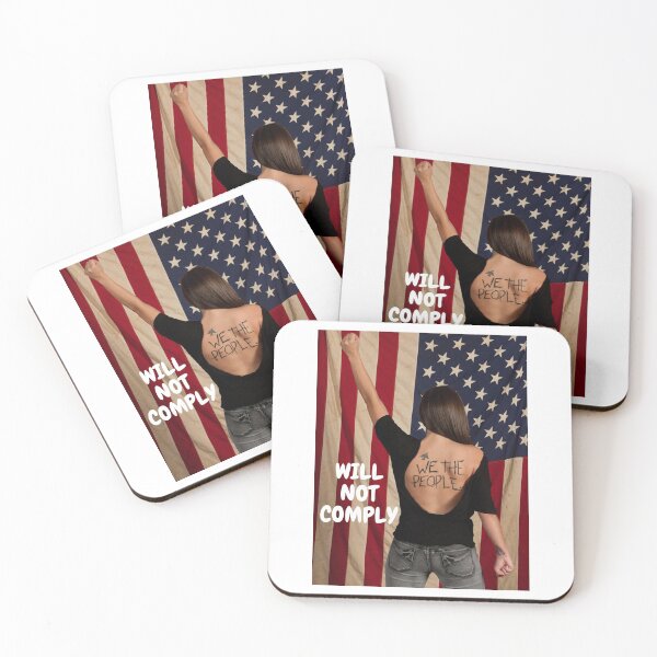 Item preview, WE THE PEOPLE WILL NOT COMPLY designed and sold by forgodandcountr.