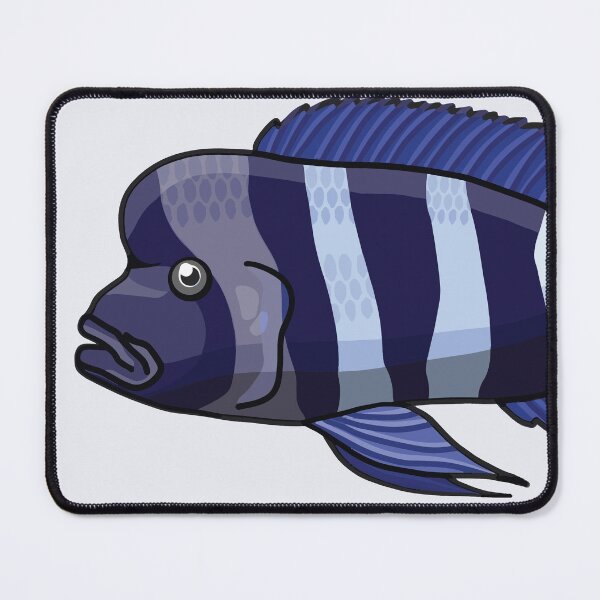 Item preview, Frontosa Cichlid, best fishkeeper gift, aquarium gift - aquadesk designed and sold by Aquadesk.