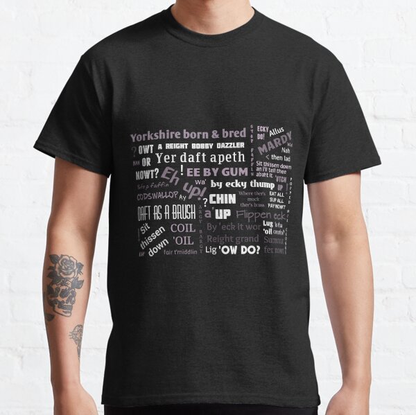 Yorkshire Born-Yorkshire T-shirt /'Reyt Chuffed/' Ladies Slogan T-shirt