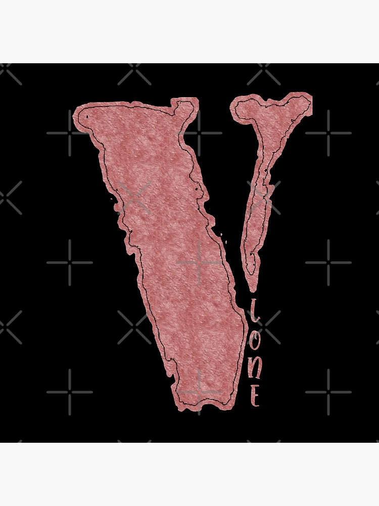 purple vlone logo wallpaper Vlone To live alone and be Art Print for Sale by